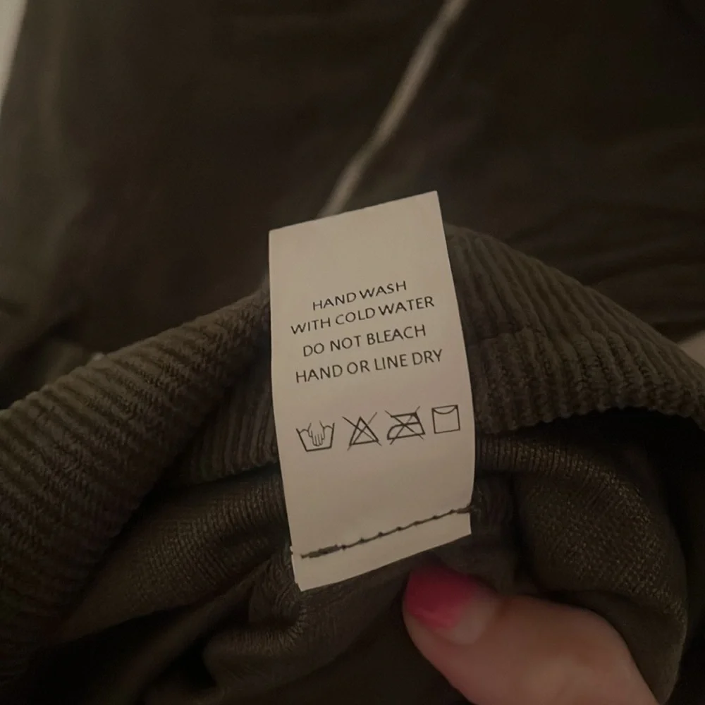 Windsor Green Corduroy Romper - Picture 6 of 6